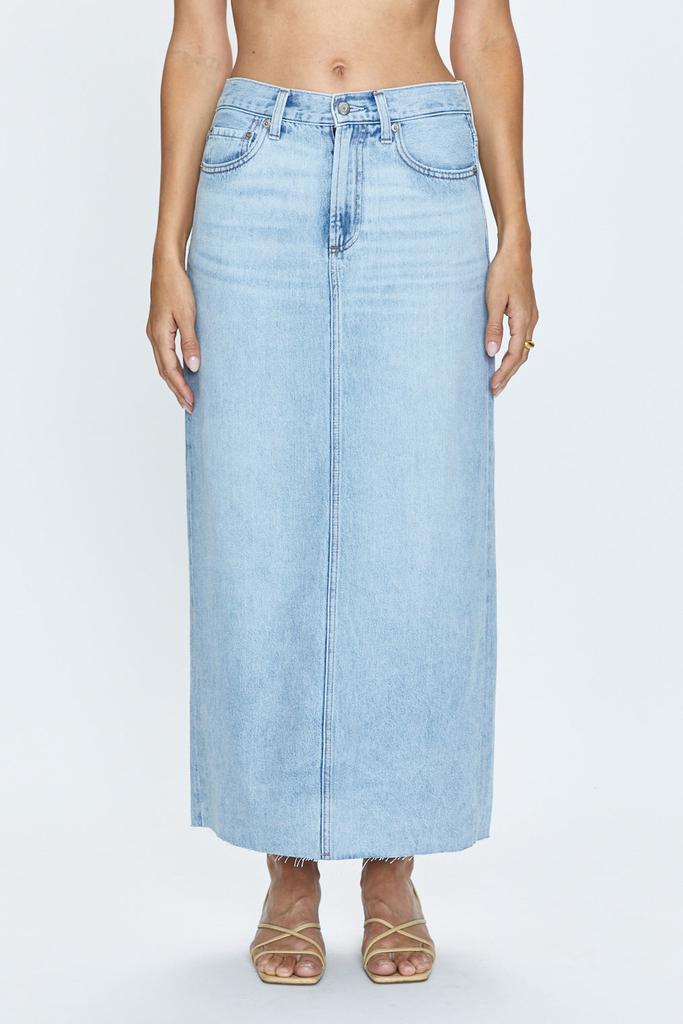 Pistola Denim Raye Maxi Skirt - Jardin