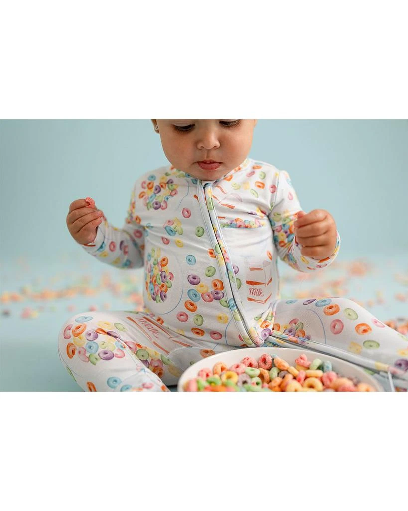 Posh Peanut Unisex Cereal Convertible One Piece Jumpsuit Footie - Baby 6