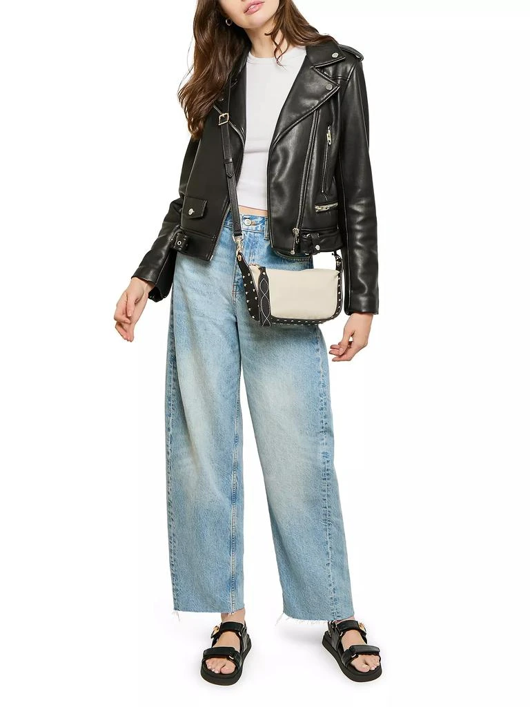 Aimee Kestenberg Hamilton Canvas and Leather Crossbody 2
