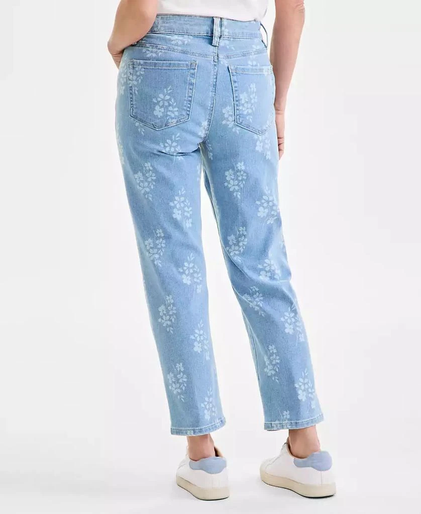 Style & Co Women's Printed Mid-Rise Curvy Capri Jeans, S-16P, Exclusively at Macy's 2