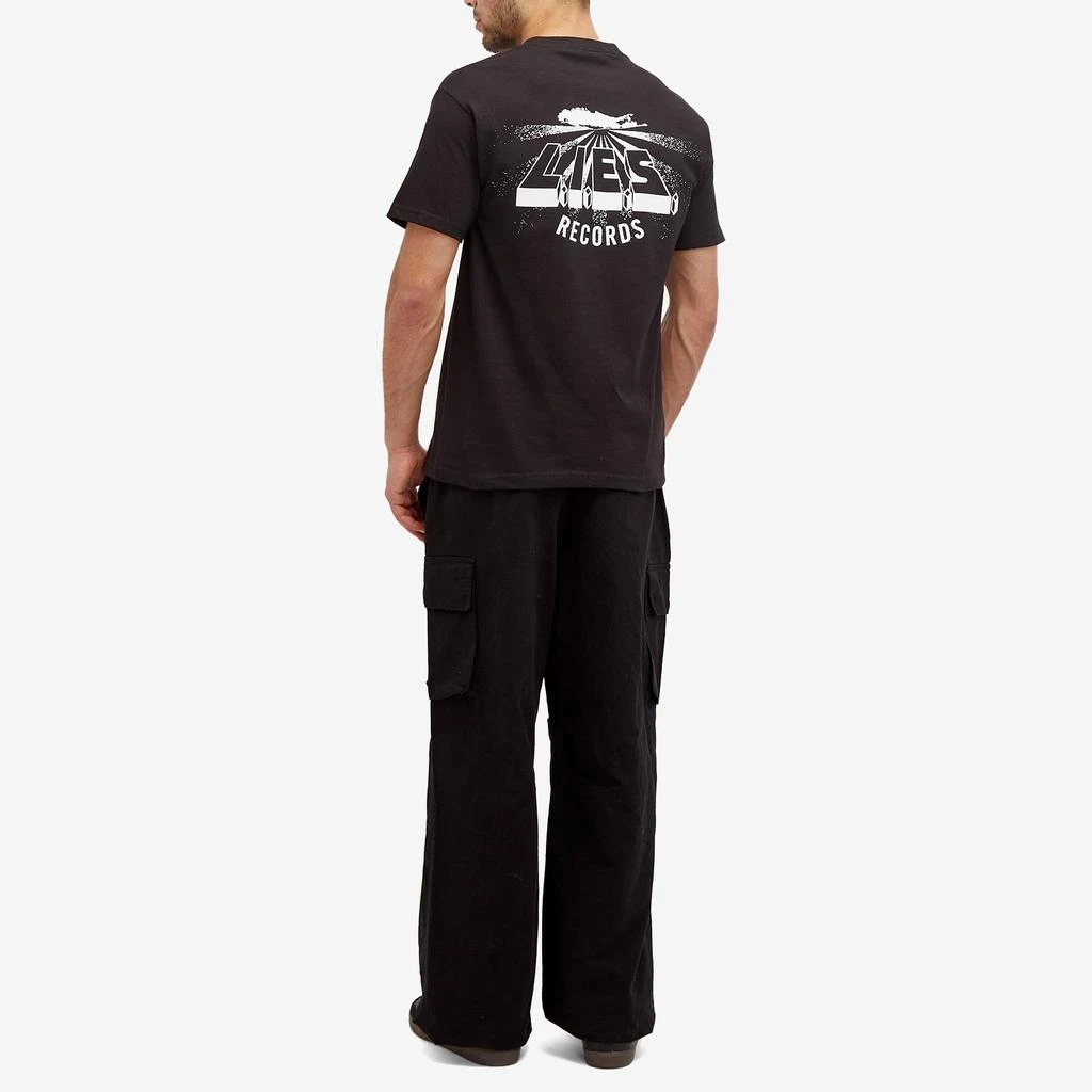 L.I.E.S. Records L.I.E.S. Records Classic Logo T-Shirt 4
