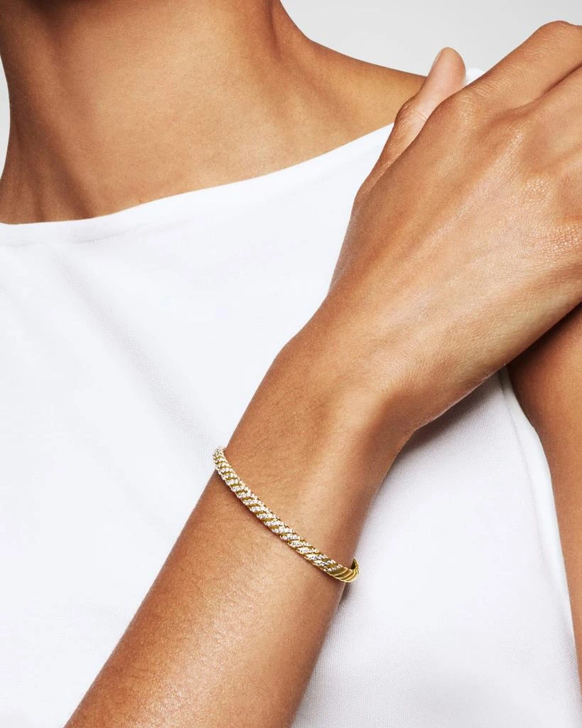 David Yurman Sculpted Cable Bracelet in 18K Gold, 4.5mm 2