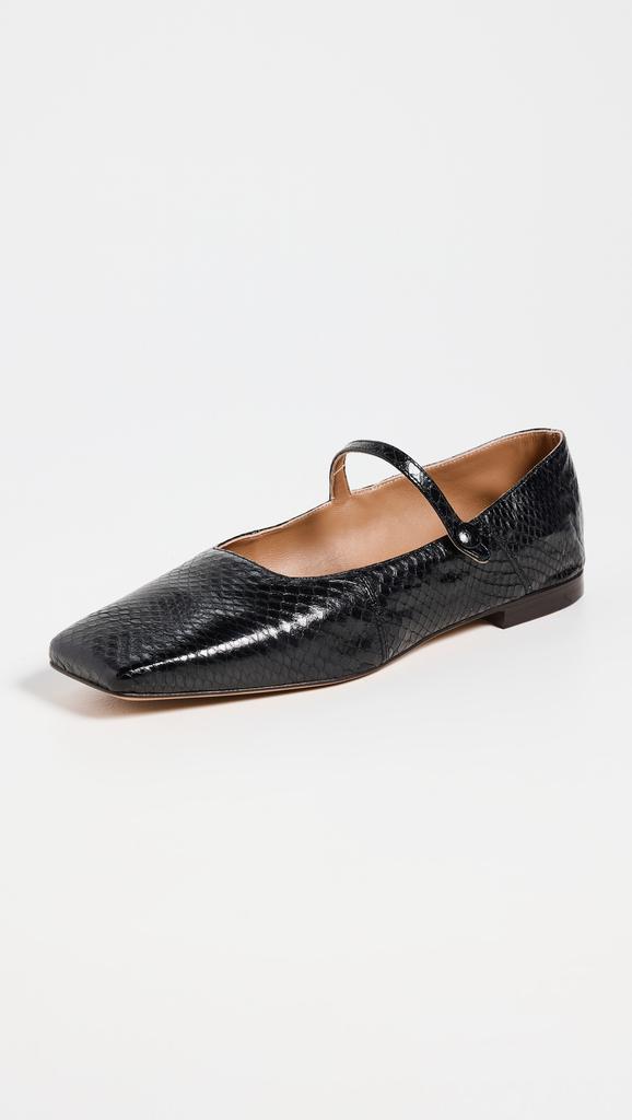 Mansur Gavriel Square Toe Mary Jane Flats