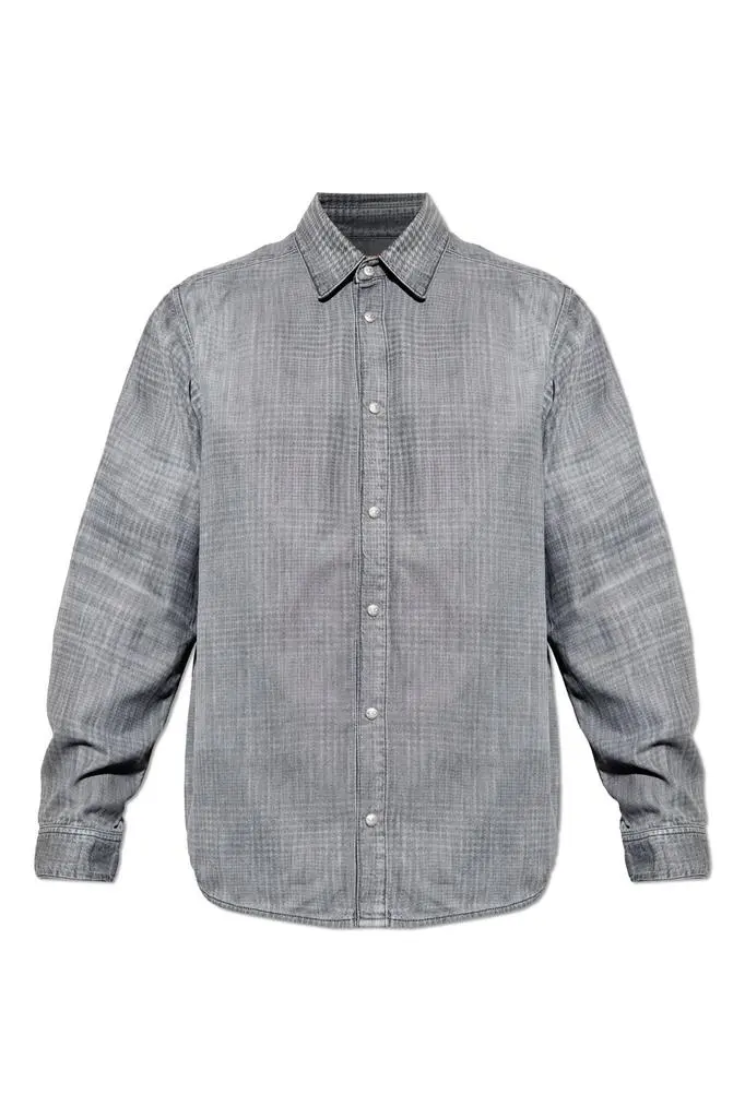 diesel check shirt dress Shirt long dress Diesel