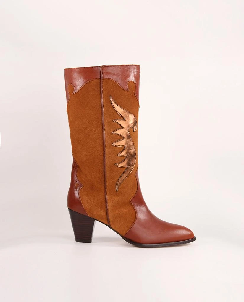 Toral Bottes Amelie Caramel & Bronze 2