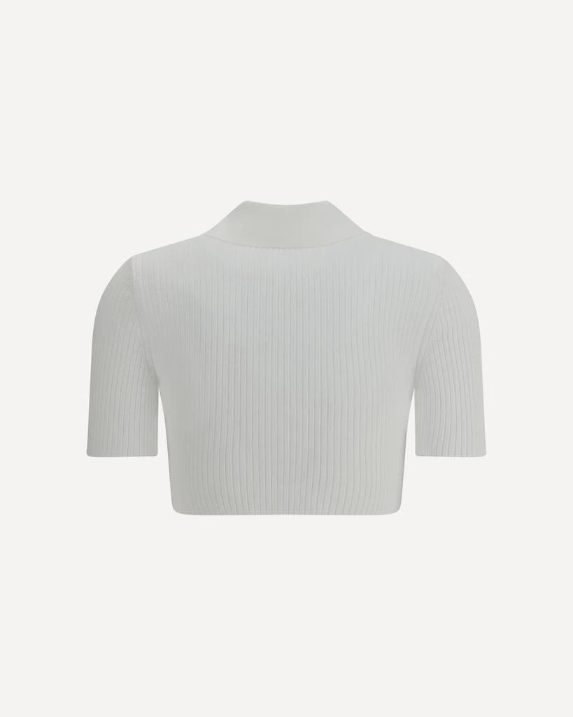 Courrèges Cropped Polo Shirt 4
