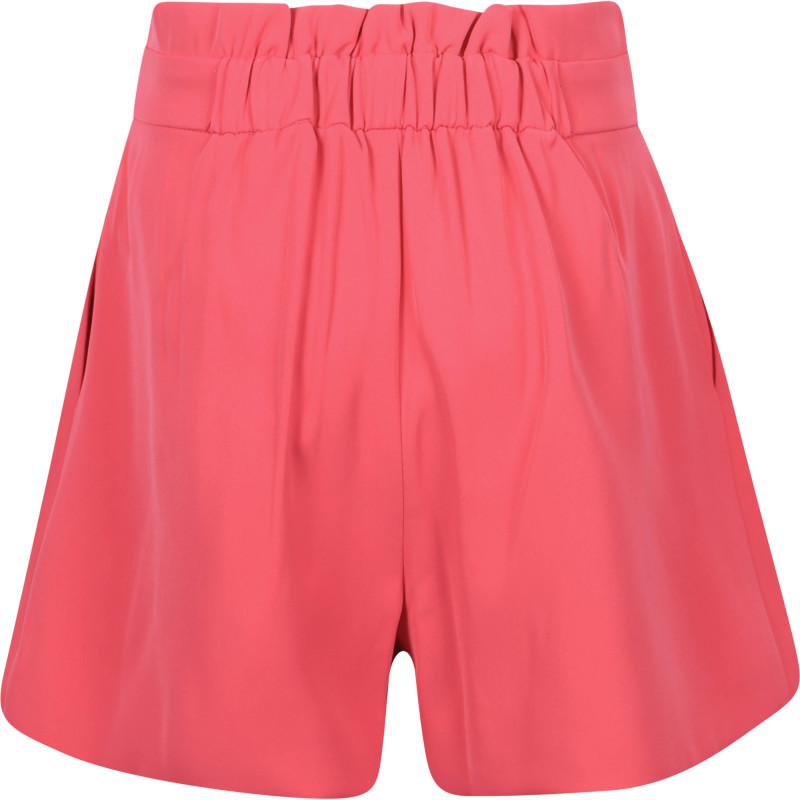 Abel & Lula Crepe elegant bermuda shorts in fuchsia