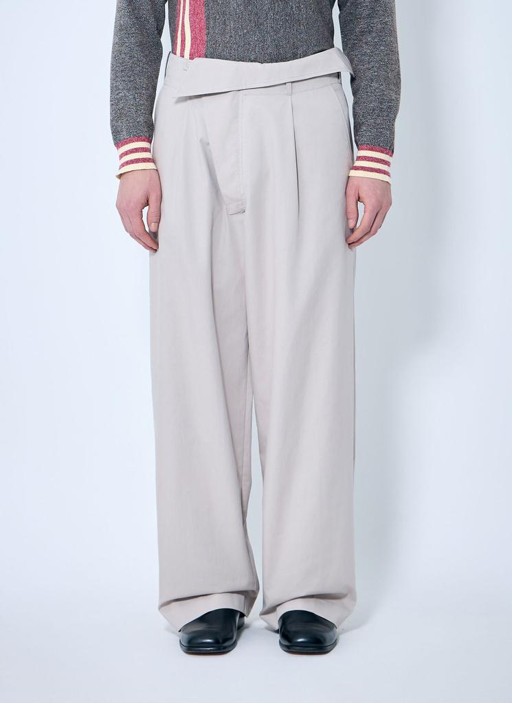 Kiko Kostadinov McNamara Uniform Trousers Jet Black - Pants