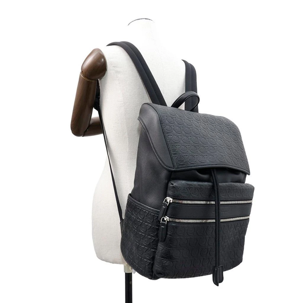 Salvatore Ferragamo Gancini Leather Backpack (Pre-Owned) 4