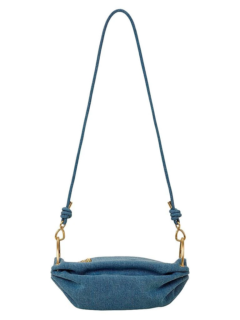 Cult Gaia Cinch Denim Crossbody Bag 1