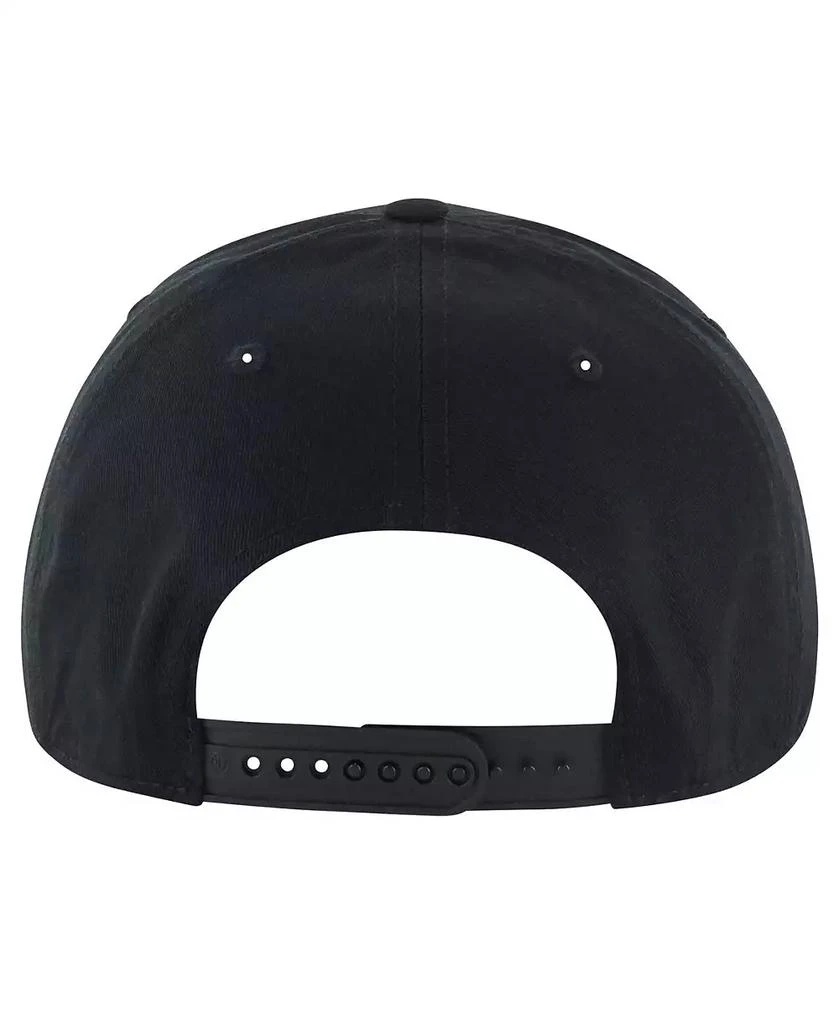 47 Brand Men's Black Los Angeles Lakers Champs Global Star Hitch Adjustable Hat 2