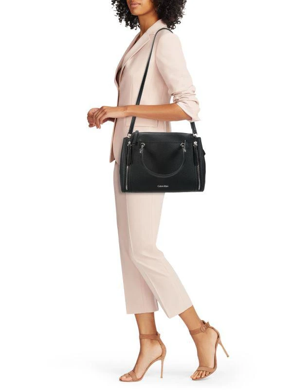 Calvin Klein Garnet Logo Shoulder Bag 2