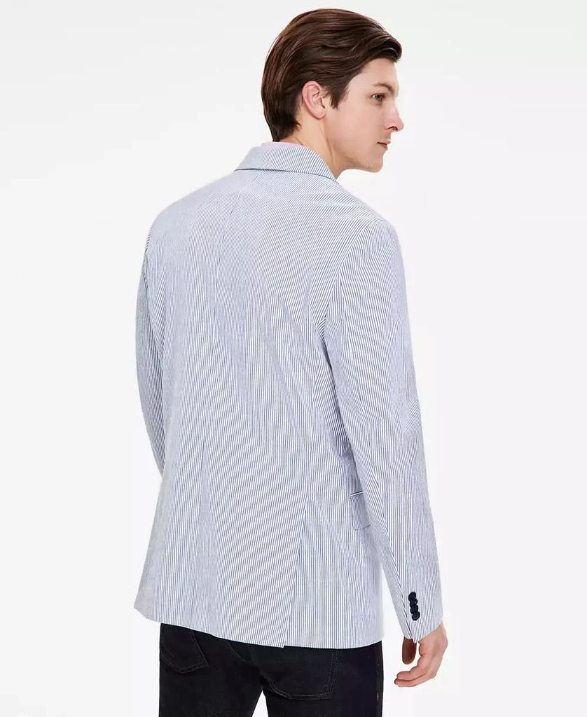 Tommy Hilfiger Men's Modern-Fit Seersucker Sport Coat 2