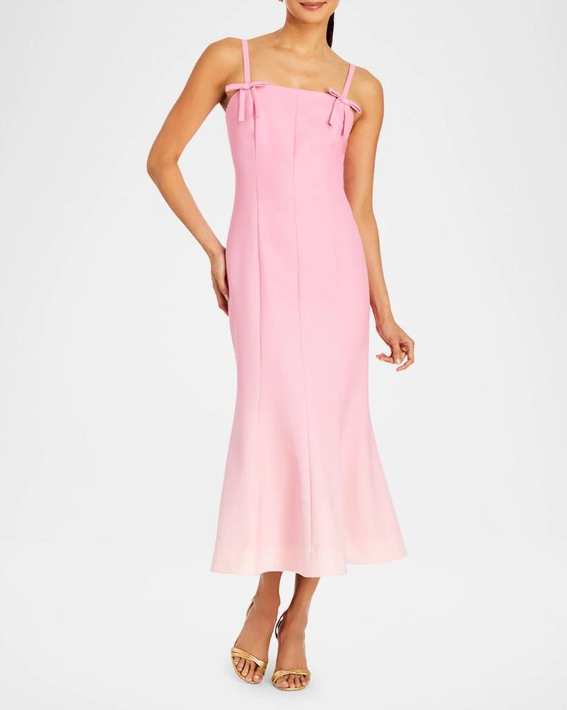 Mestiza New York Calista Square-Neck Ombre Mermaid Midi Dress 2