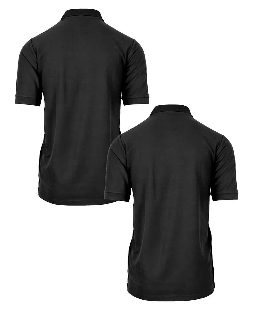 Galaxy By Harvic Men's Short Sleeve Pique Polo Shirt, Pack of 2 2