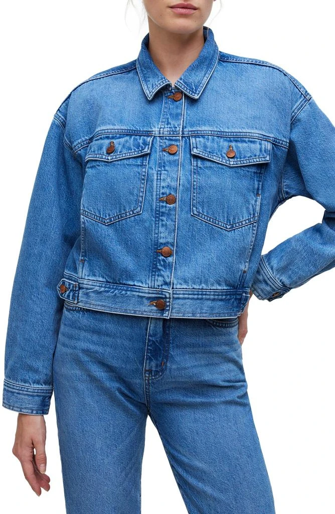 Madewell Crop Denim Jacket 1