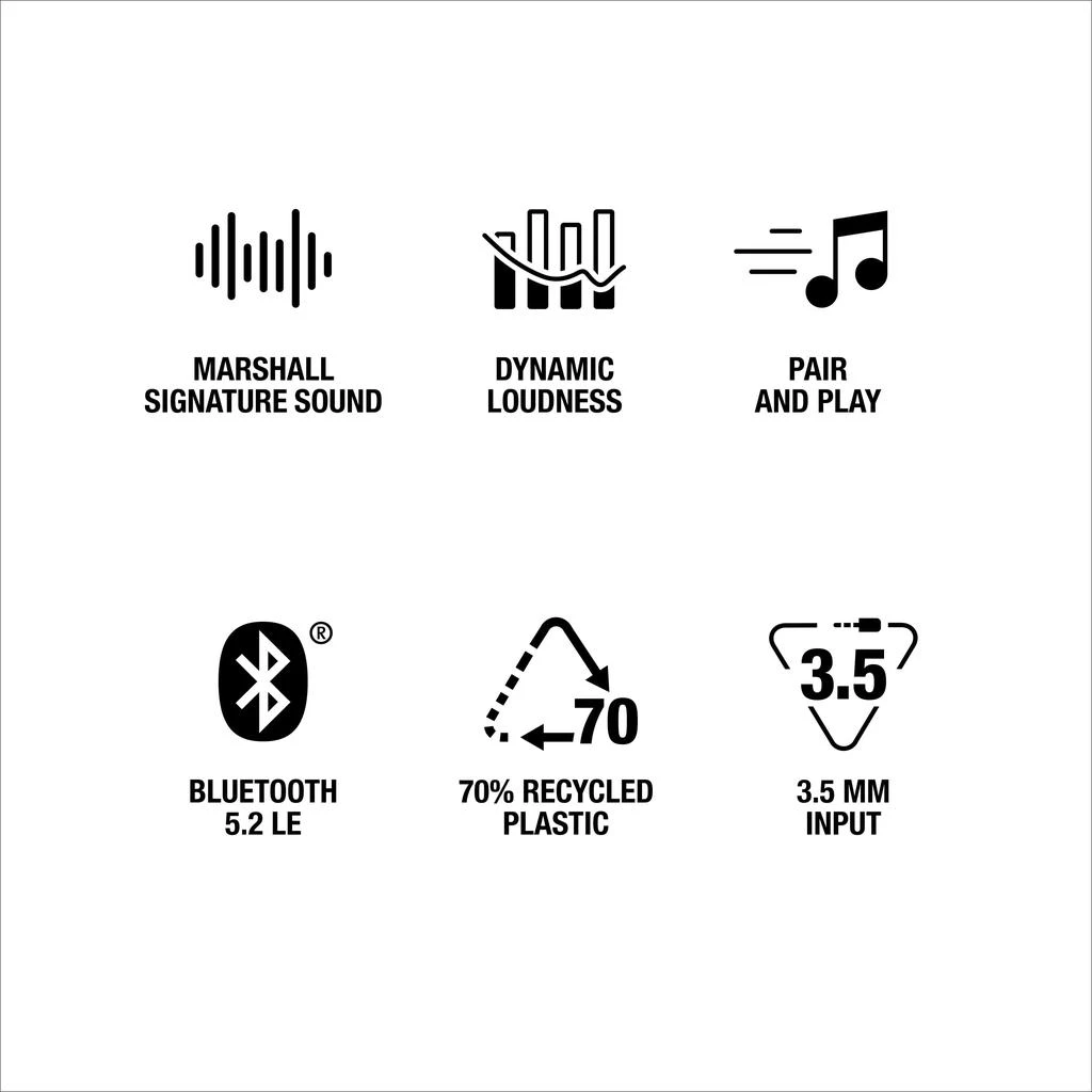 Marshall Marshall Acton III Bluetooth Home Speaker, Black 10