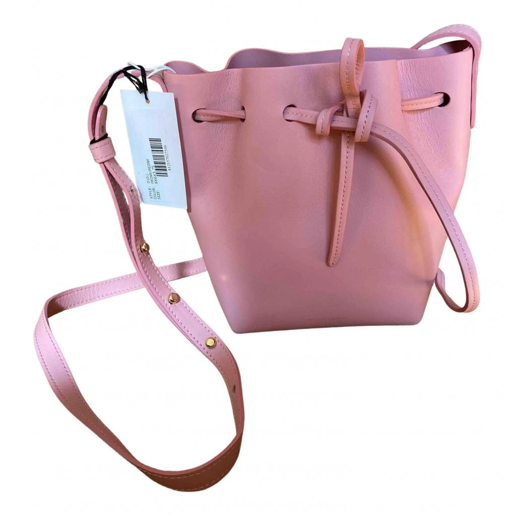 Mansur Gavriel Mansur Gavriel Bucket leather crossbody bag 1