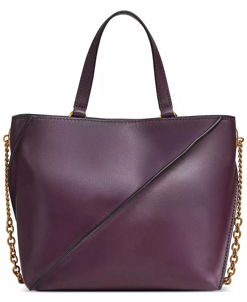 Donna Karan Setauket Leather & Suede Convertible Crossbody with Chain Strap 6