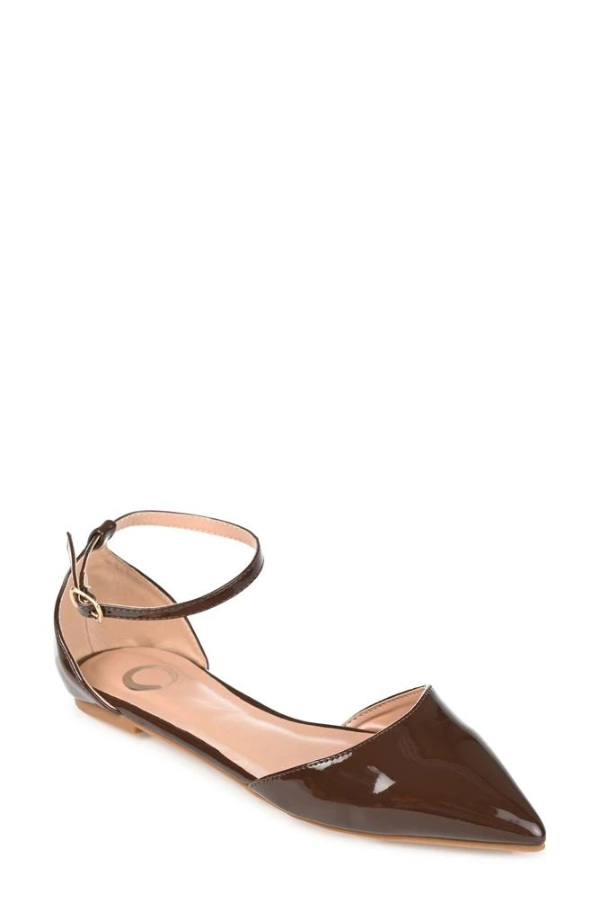 Journee Collection JOURNEE Reba Ankle Strap Flat 1
