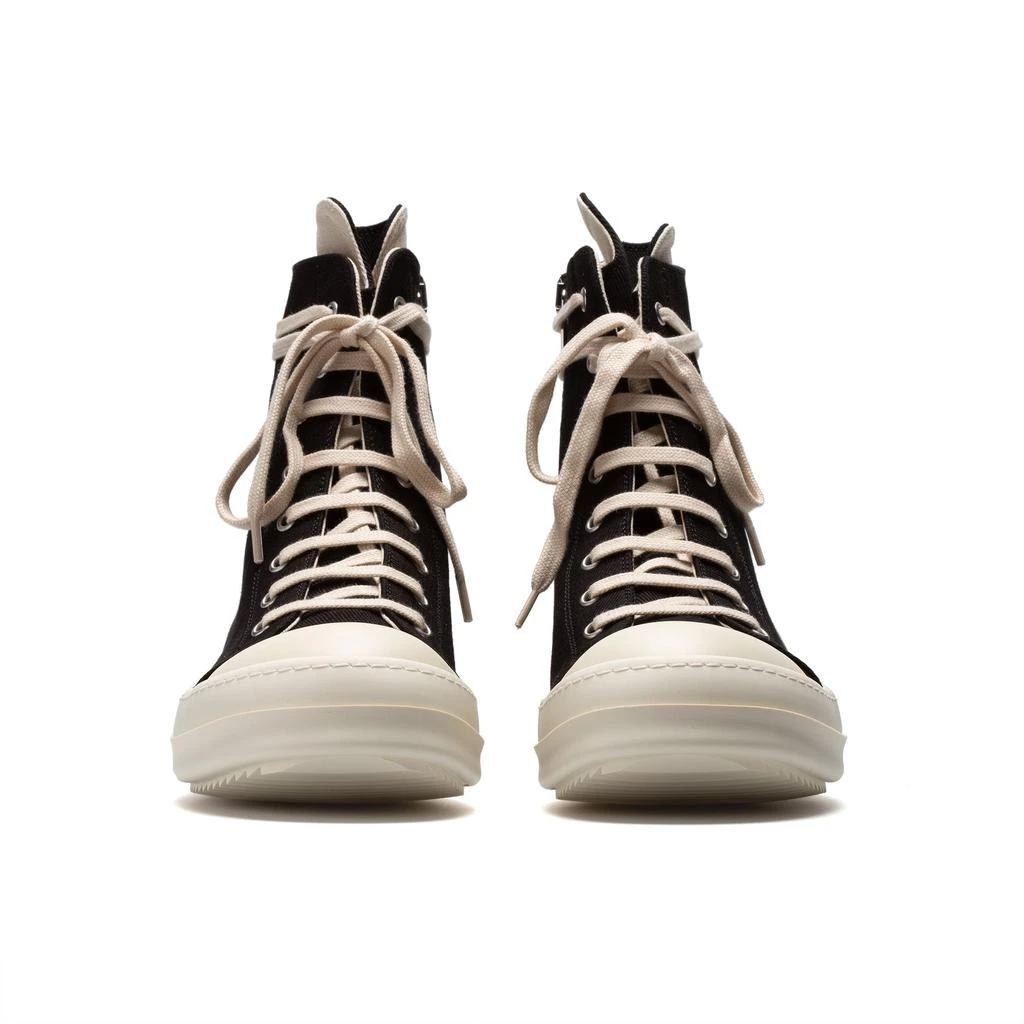 Rick Owens Sneaks Sneakers (Black/Milk/Milk) 3