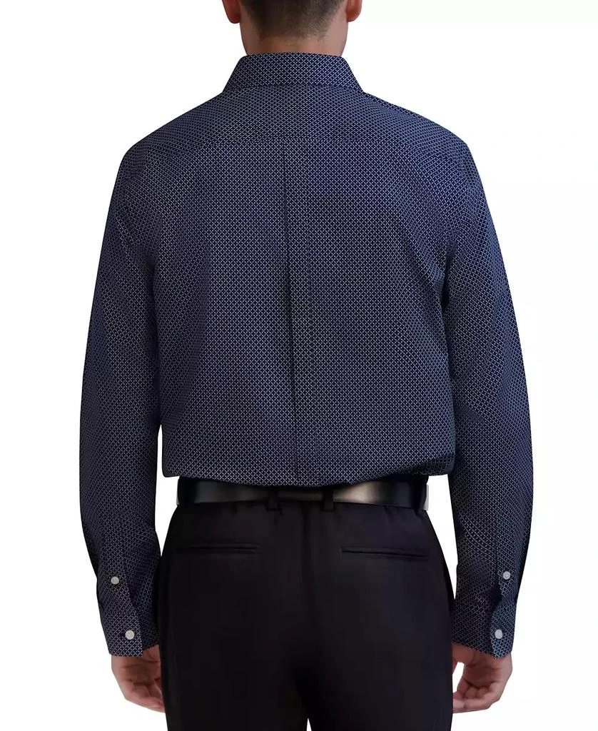 Karl Lagerfeld Paris Men's Slim-Fit Geo-Print Dress Shirt 3