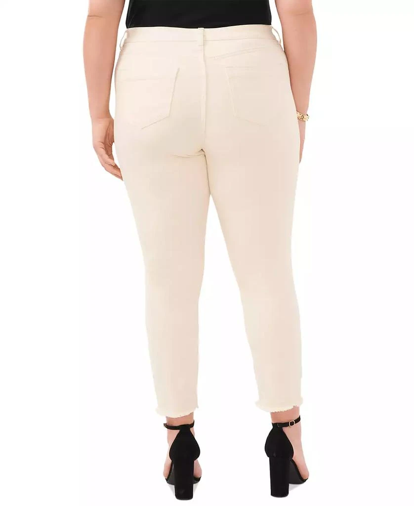 Vince Camuto Plus Size Released-Hem Ankle Jeans 2