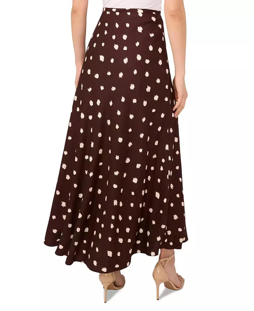 1. State Women's Linen Blend Polka Dot Midi Skirt 3