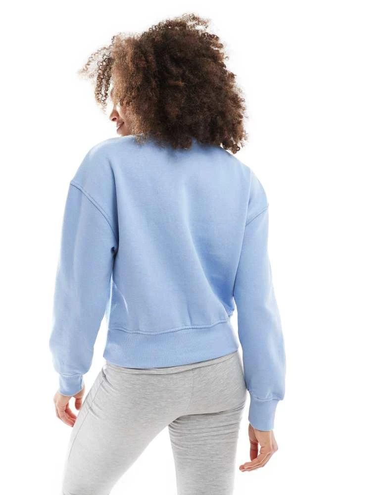 Pull&Bear Pull&Bear boxy sweater in pale blue 3