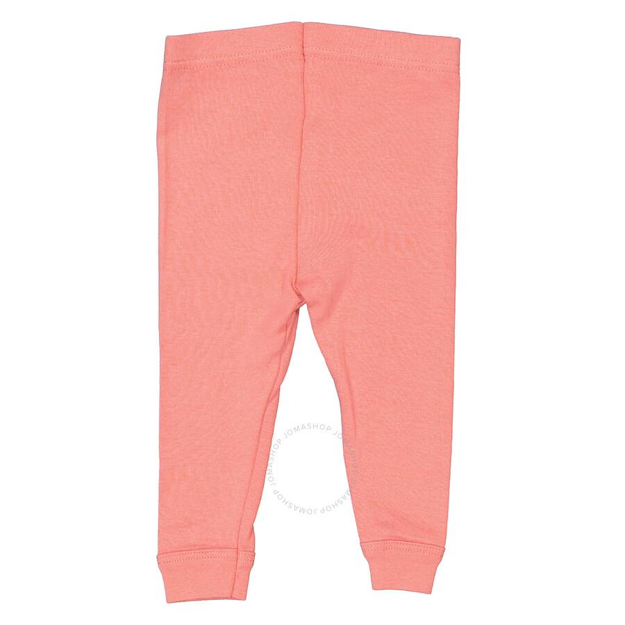 PETIT BATEAU Kids Papaye Organic Cotton Leggings