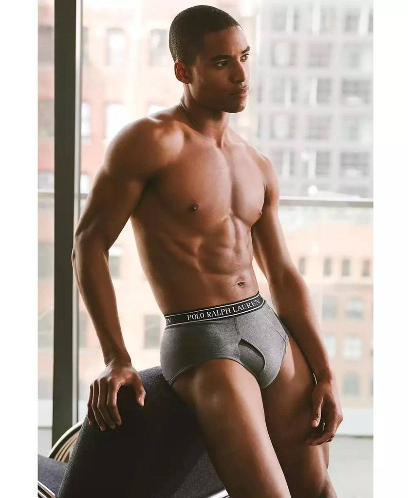 Ralph Lauren Men's 4-Pack Classic Stretch Briefs 4