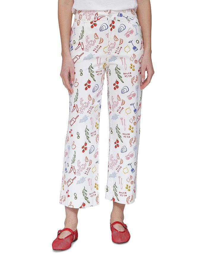 Bagatelle Dolce Vita Twill Cropped Pants