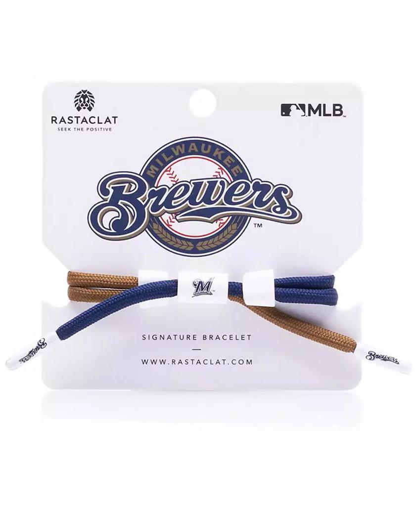 Rastaclat Men's Milwaukee Brewers Signature Outfield Bracelet