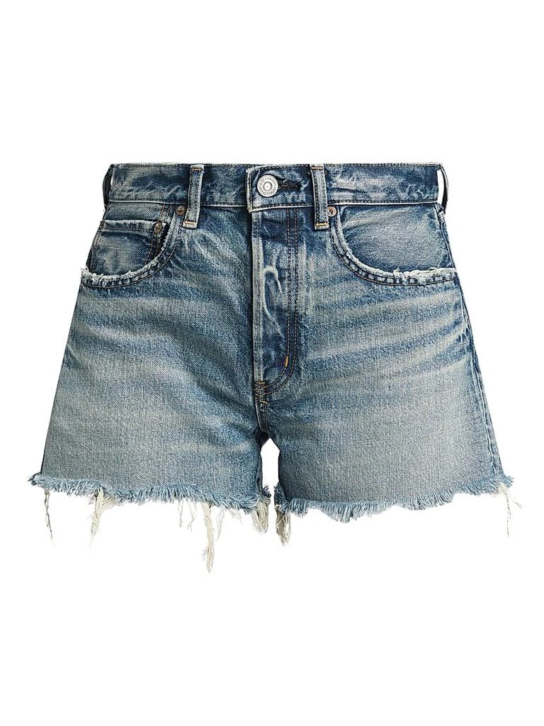 MOUSSY VINTAGE Douglaston Mid-Rise Denim Shorts 1