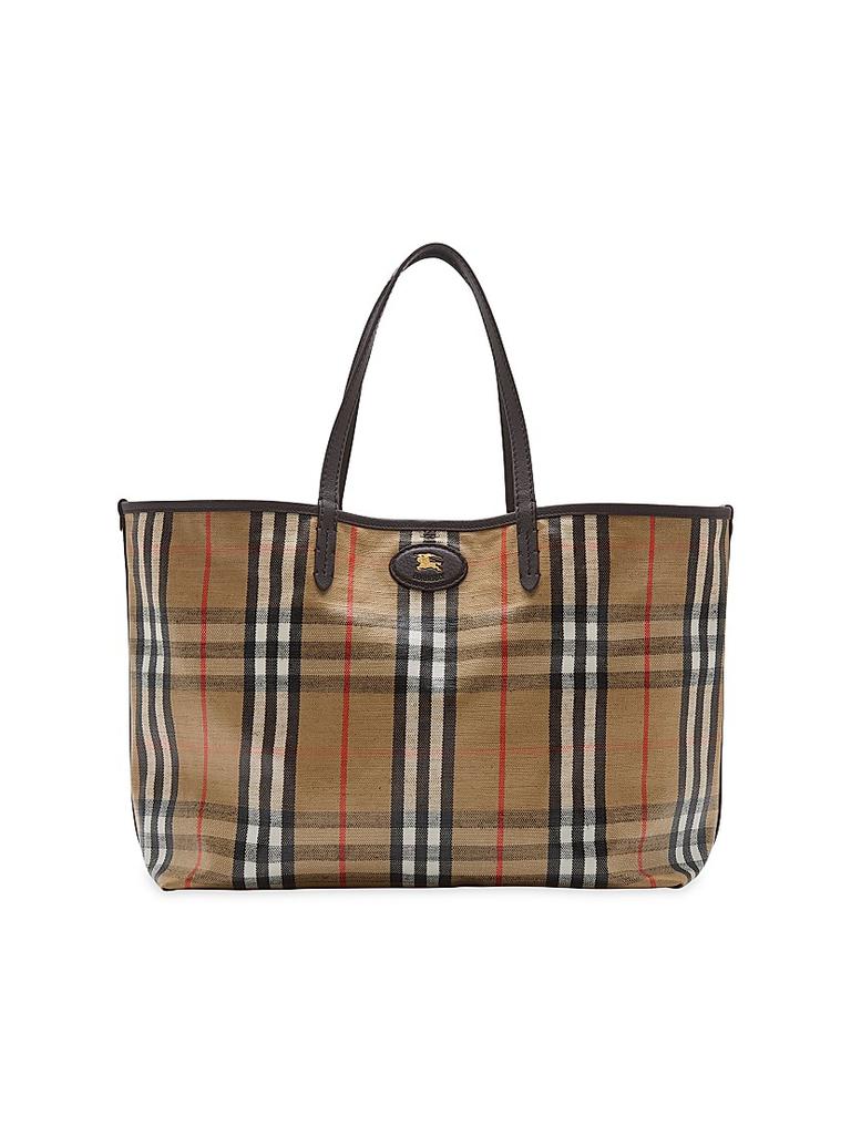 【BURBERRY】 FRANCES MICRO TOTE BAG Burberry Micro Grainy Leather Frances Tote - Tote Bags