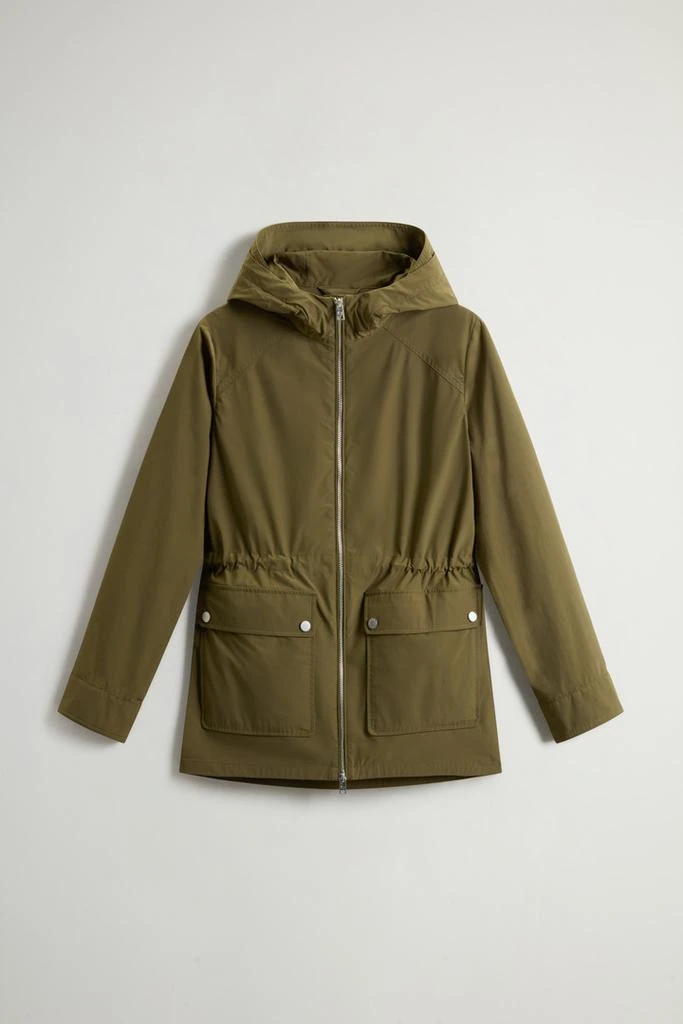 Woolrich Urban Touch Hooded Jacket - Women - Blue 5