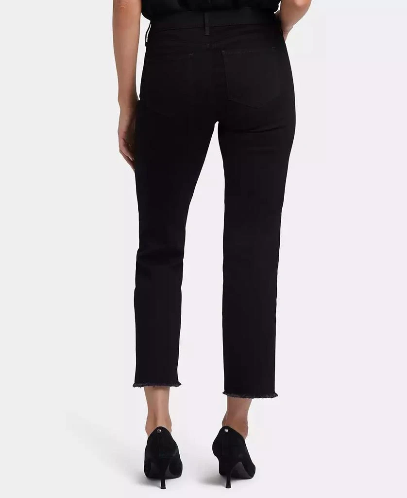 NYDJ Women's Marilyn Ankle Frayed Hems Jeans 2
