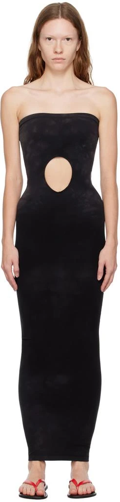 Wolford Black Fatal Cut Out Maxi Dress 1