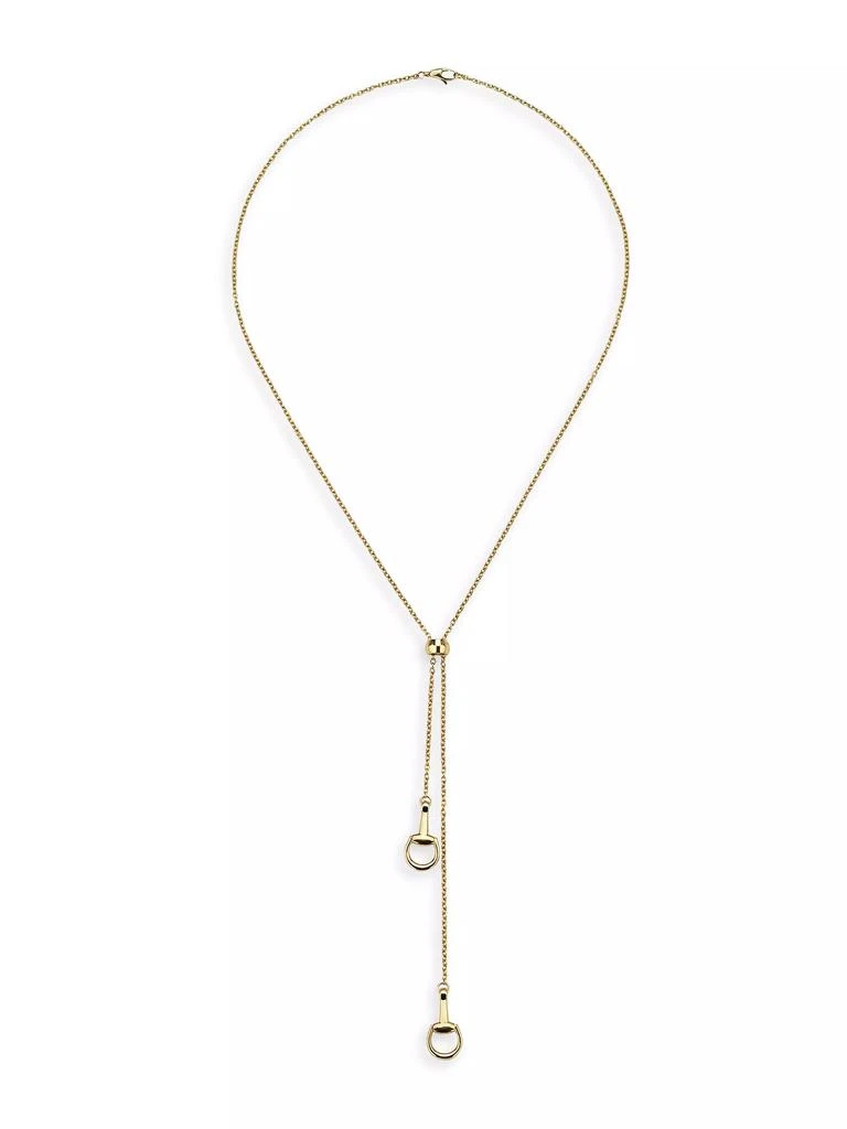 Gucci Horsebit 18K Yellow Gold Necklace 1