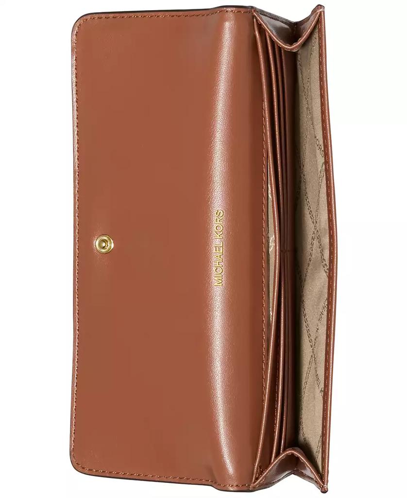 Michael Kors Jet Set Logo Large Flat Wallet