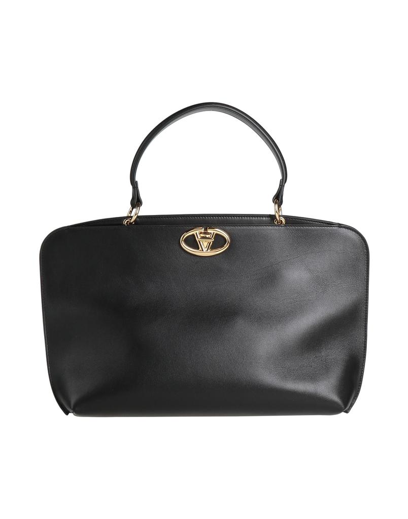 Valentino Brown leather VLogo bucket bag - Tote Bags