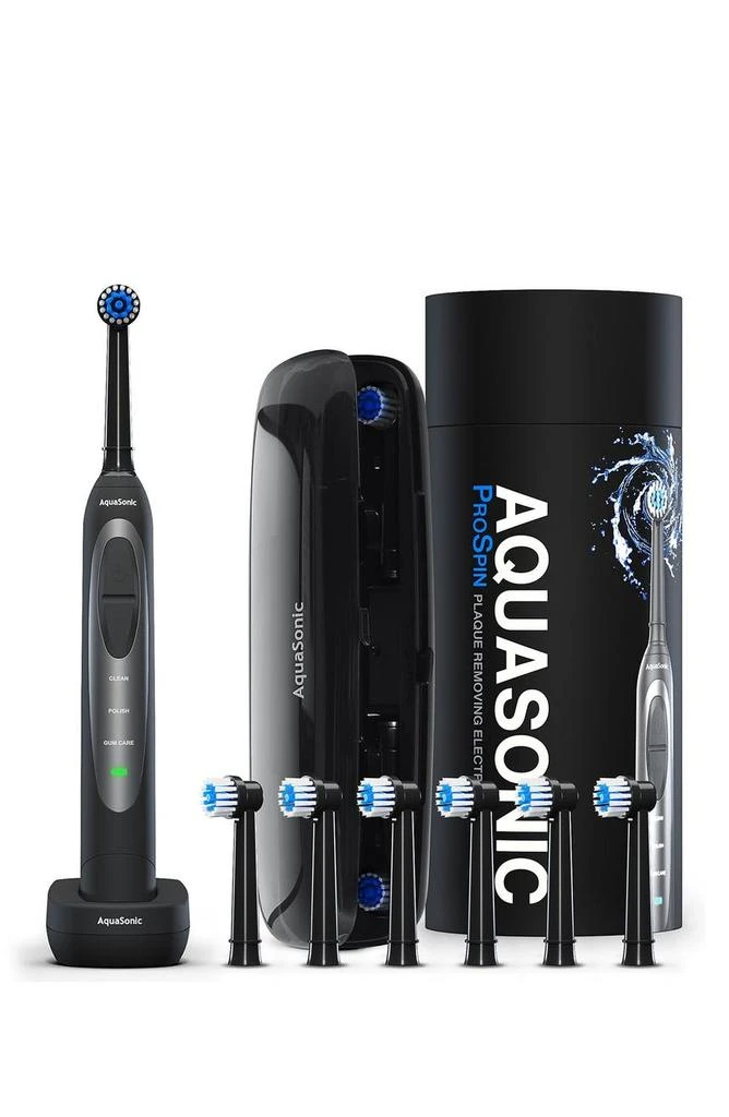 AquaSonic ProSpin Ultra Whitening & Plaque Removing Electric Toothbrush Set 3