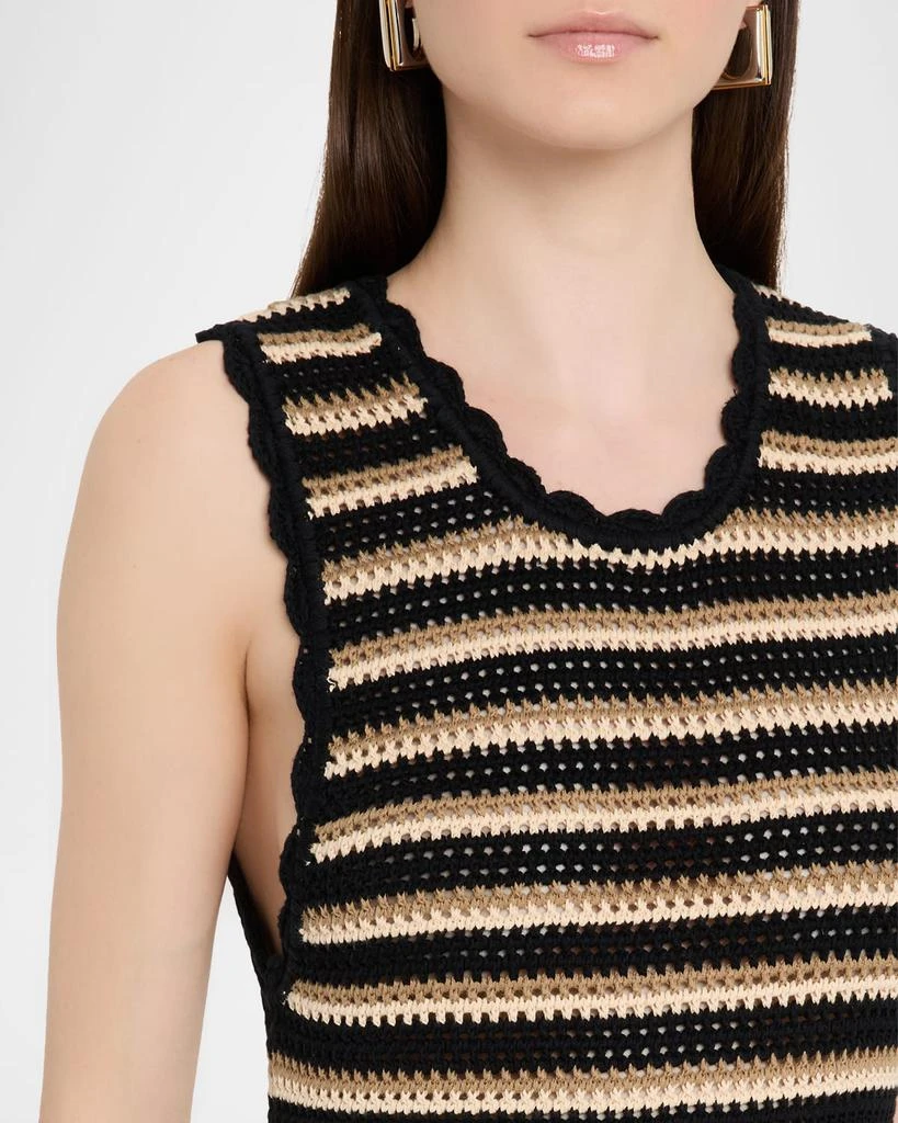 Rails Coco Crochet-Knit Midi Dress 5