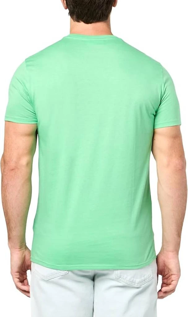 Lacoste Short Sleeve Crew Neck Pima Cotton Jersey T-Shirt In Peppermint 2