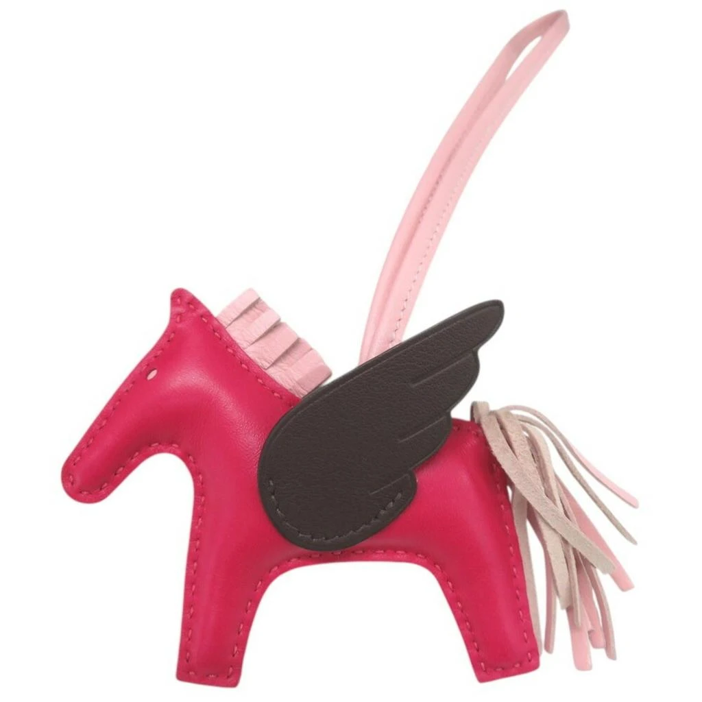 Hermes Sakura Leather Handbag Charm (Pre-Owned)