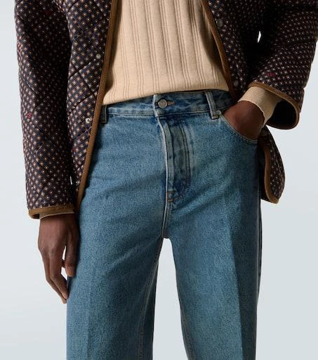 Valentino Mid-rise straight jeans 5