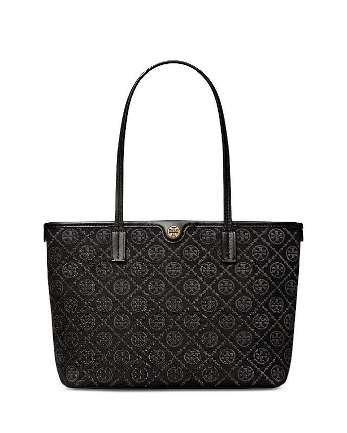 Tory Burch T Monogram Small Zip Tote