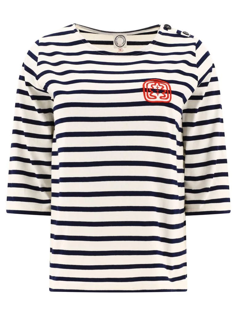 INES DE LA FRESSANGE Ines De La Fressange Striped Long Sleeve Top 1