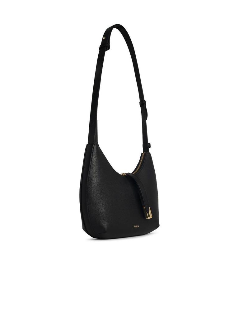 Furla Furla 'Goccia' Black Leather Bag