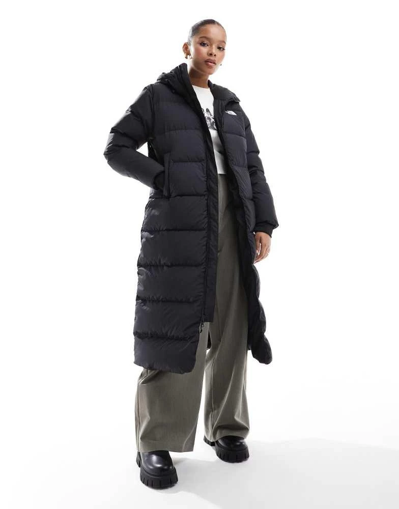 The North Face The North Face Triple C logo puffer parka jacket in black 1